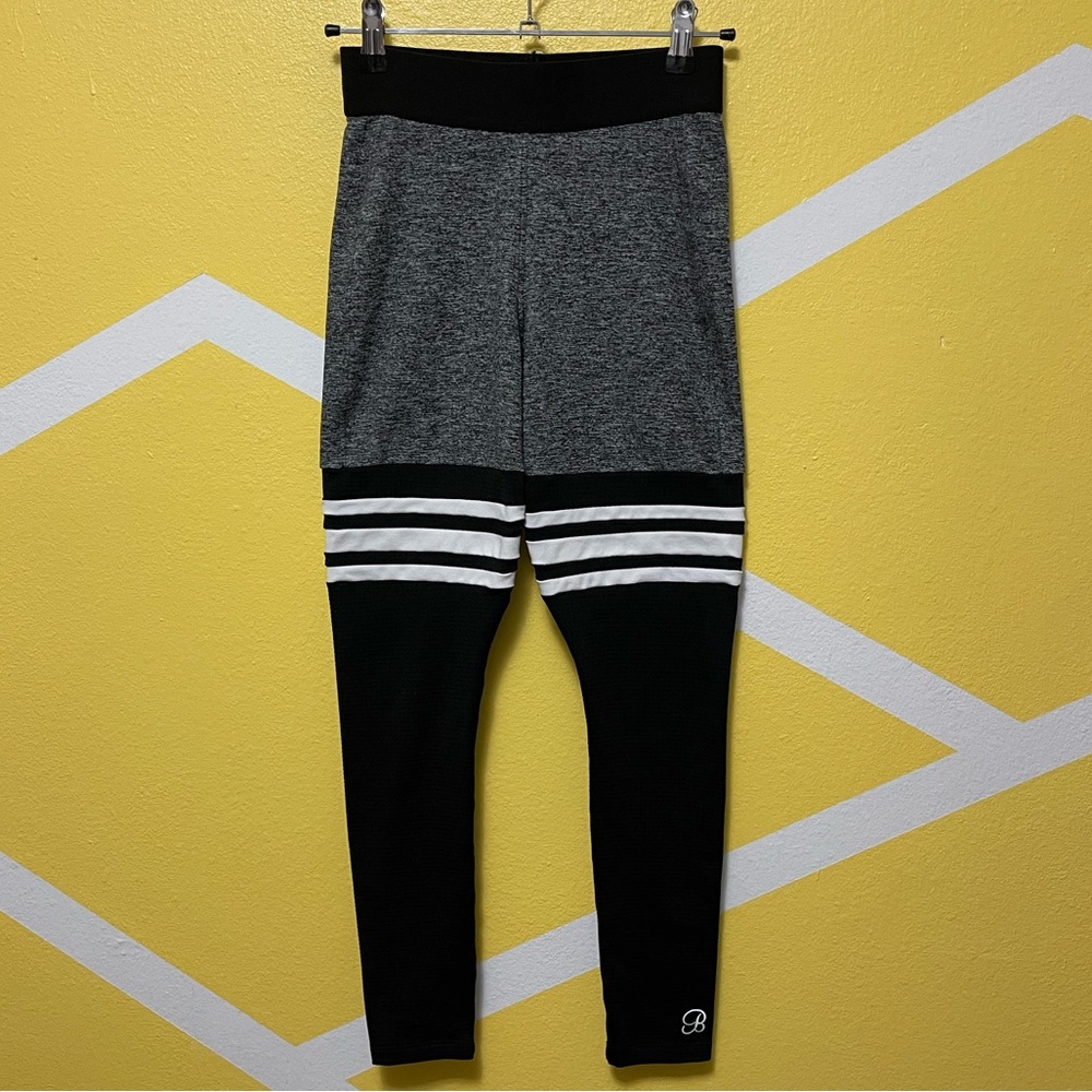 Bombshell Sportswear Charcoal and Black Leggings